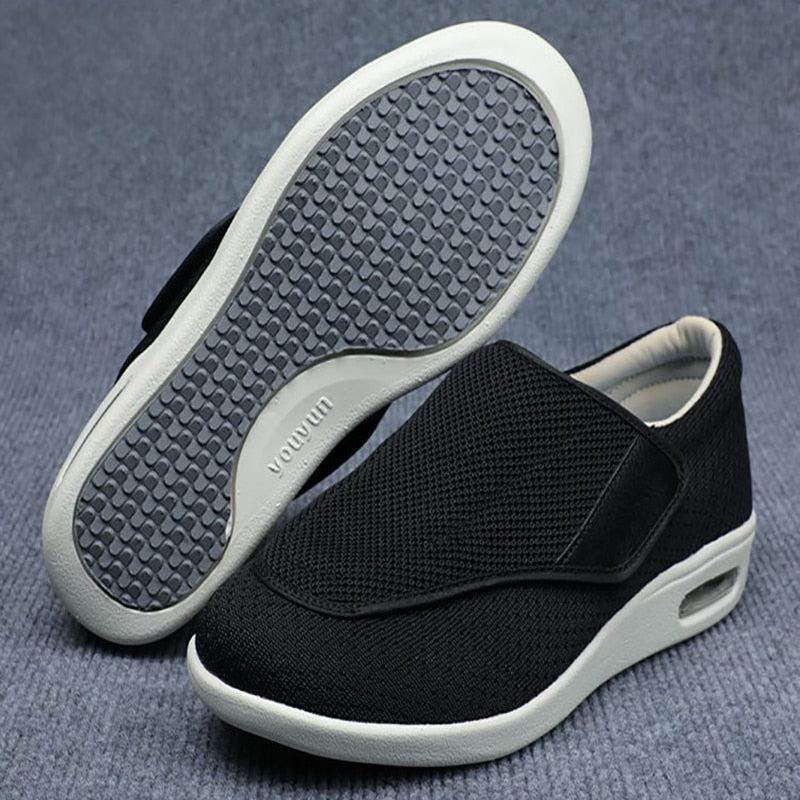 Men's Wide Orthopedic Shoes for Diabetics – Easy Closure, Breathable Comfort, Everyday Support