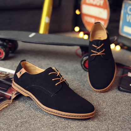Men's Oxford Dress Shoes Classic Lace-Up Versatile Style