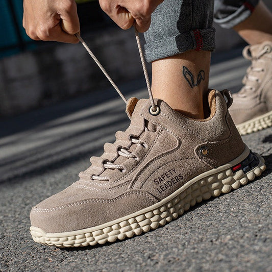 Men's Orthopedic Safety Work Sneakers – Comfort, Protection & Slip-Resistant for Demanding Jobs