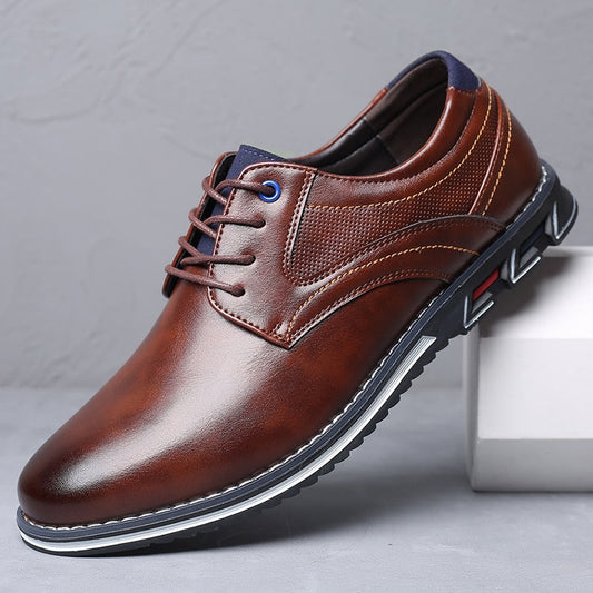Men's Orthopedic Dress Shoes Classic Comfort Business Casual Formal Office Footwear