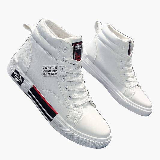 Men's High Top Fashion Sneakers for Fall and Winter – Casual Streetwear Shoes