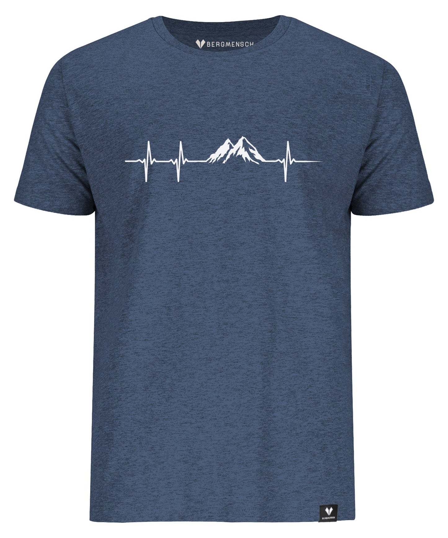 Jamie – Men's Premium Organic Shirt with Mountain Design