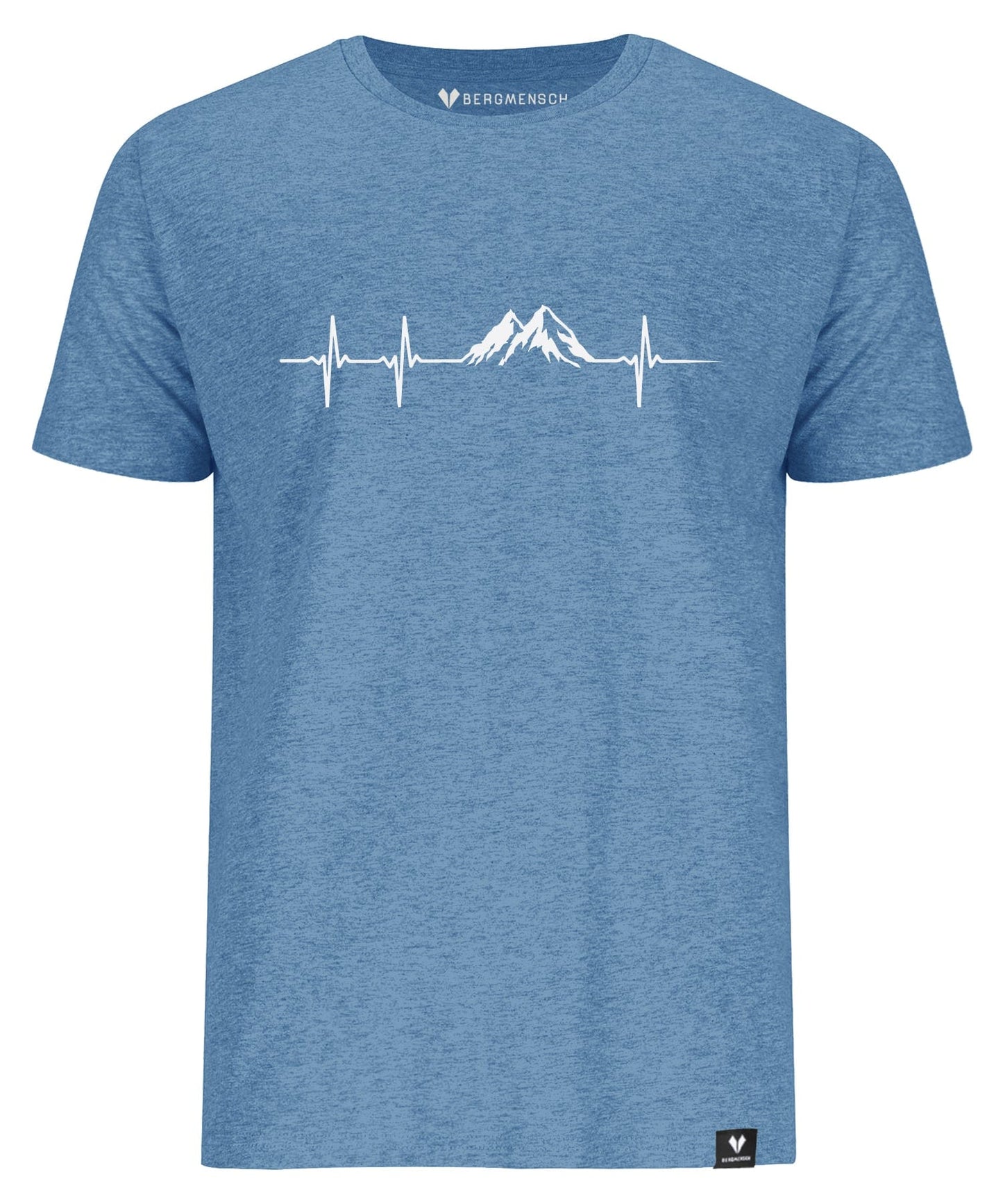 Jamie – Men's Premium Organic Shirt with Mountain Design