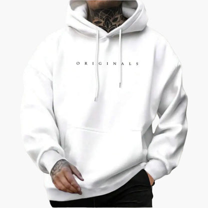 Men's Originals Statement Hoodie – Casual Streetwear Pullover for Everyday Comfort