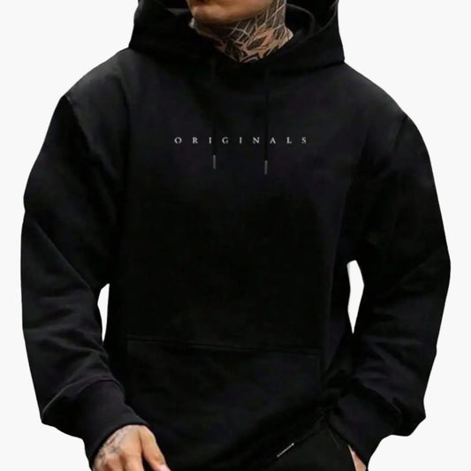 Men's Originals Statement Hoodie – Casual Streetwear Pullover for Everyday Comfort