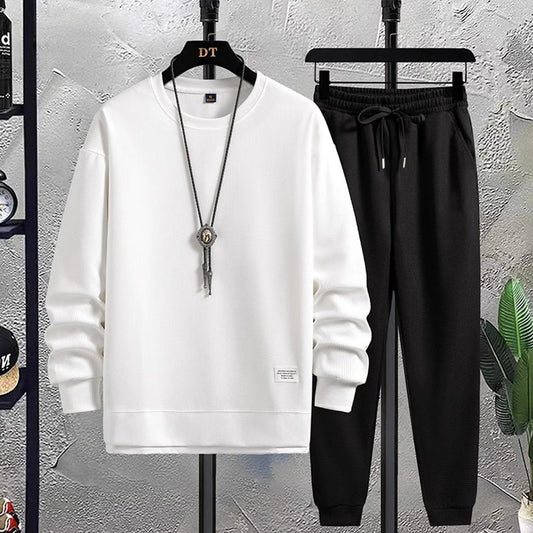 Men's Modern Relaxed Fit Jogging Set – Casual Sport Style Loungewear Outfit