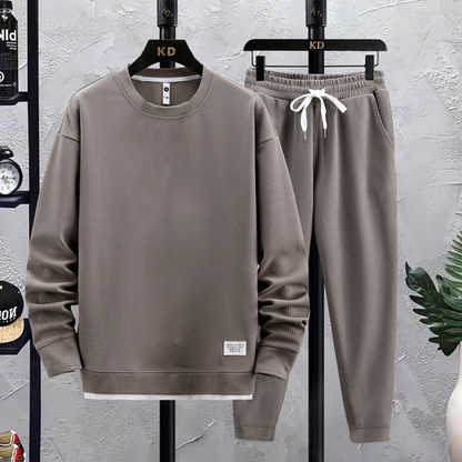 Men's Modern Relaxed Fit Jogging Set – Casual Sport Style Loungewear Outfit