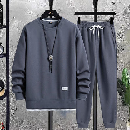 Men's Modern Relaxed Fit Jogging Set – Casual Sport Style Loungewear Outfit