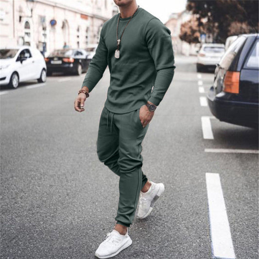 Men's Modern Slim Fit Tracksuit Set – Casual Streetwear Jogger Outfit