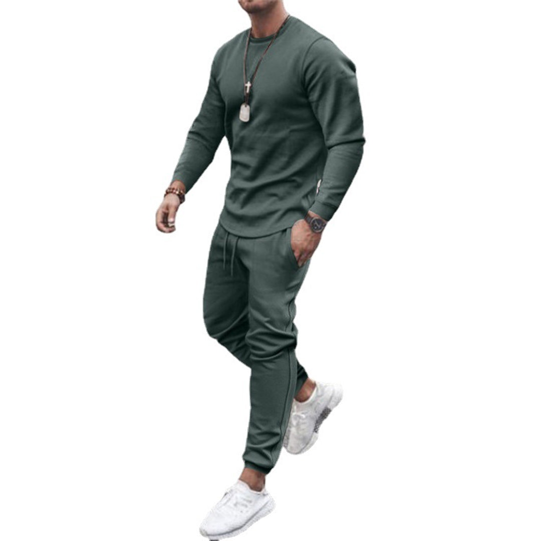 Men's Modern Slim Fit Tracksuit Set – Casual Streetwear Jogger Outfit