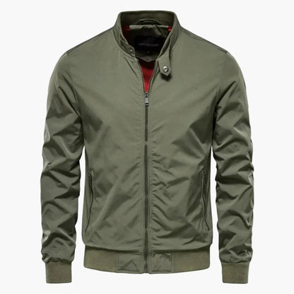 Men's Lightweight Bomber Jacket Classic Casual Outerwear