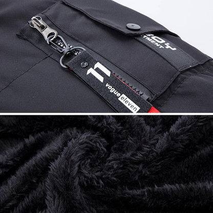 Men's Winter Parka Jacket with Faux Fur Hood – Warm Insulated Casual Outdoor Coat