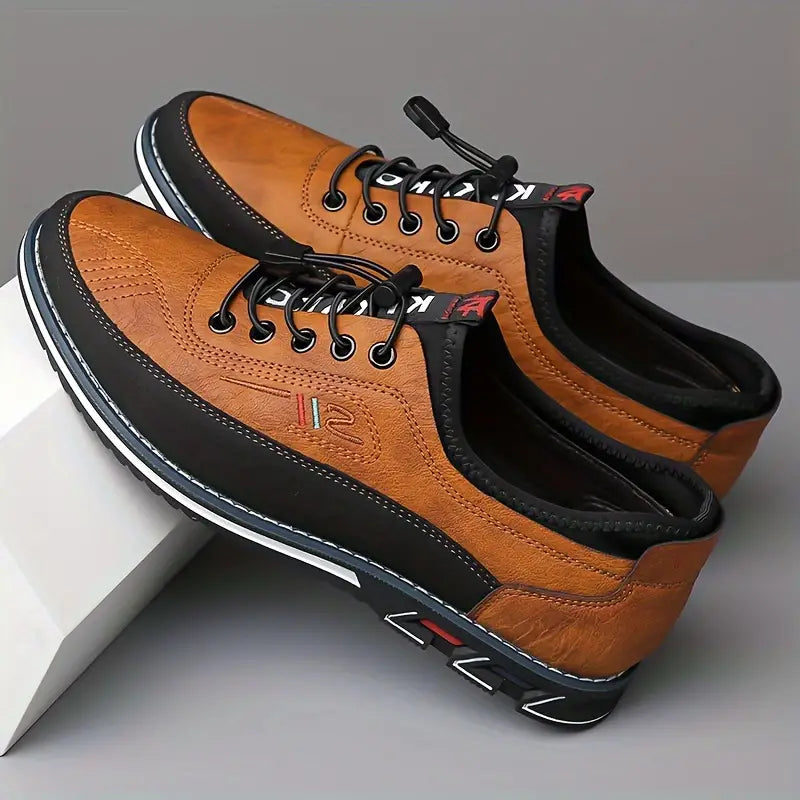 Men's Casual Oxford Style Comfort Walking Shoes