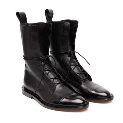 Women's Classic Lace-Up Ankle Boots for Everyday Style and Comfort