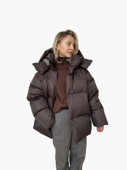 Women's Winter Puffer Jacket – Stylish Warm Quilted Outerwear for Cold Weather