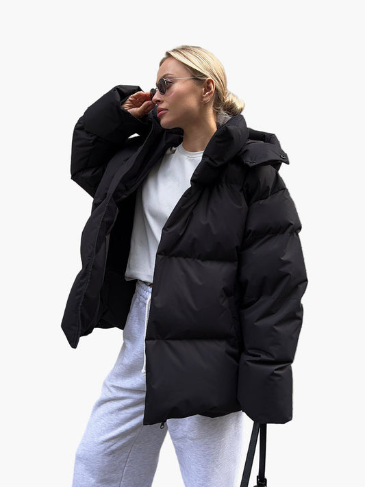 Women's Winter Puffer Jacket – Stylish Warm Quilted Outerwear for Cold Weather