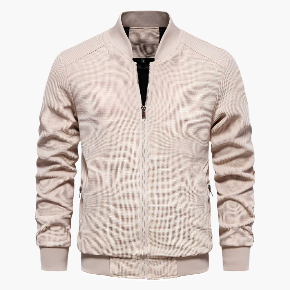 Men's Casual Bomber Jacket – Lightweight Stylish Everyday Outerwear