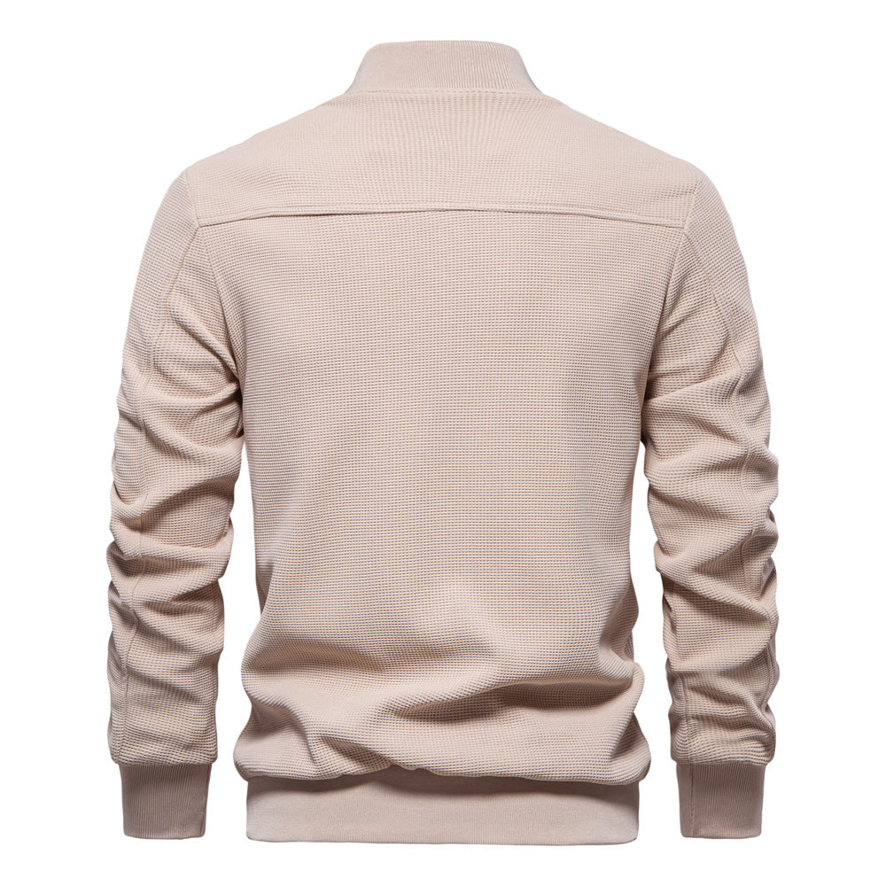 Men's Casual Bomber Jacket – Lightweight Stylish Everyday Outerwear