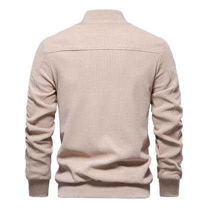 Men's Casual Bomber Jacket – Lightweight Stylish Everyday Outerwear