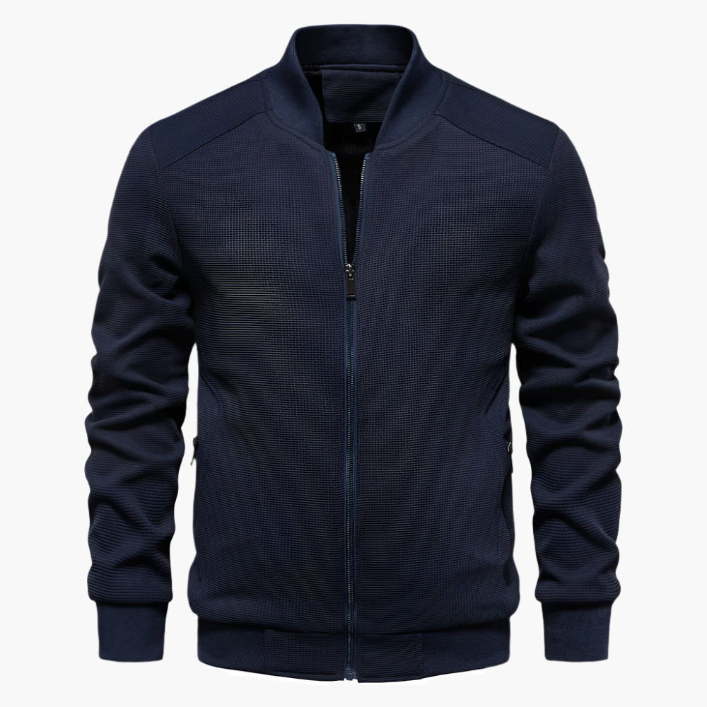 Men's Casual Bomber Jacket – Lightweight Stylish Everyday Outerwear