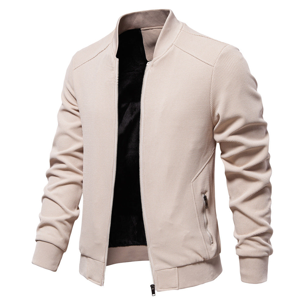 Men's Casual Bomber Jacket – Lightweight Stylish Everyday Outerwear