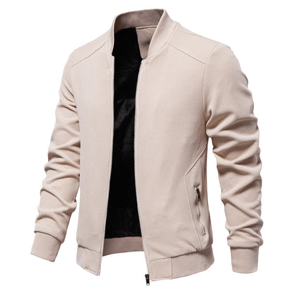 Men's Casual Bomber Jacket – Lightweight Stylish Everyday Outerwear