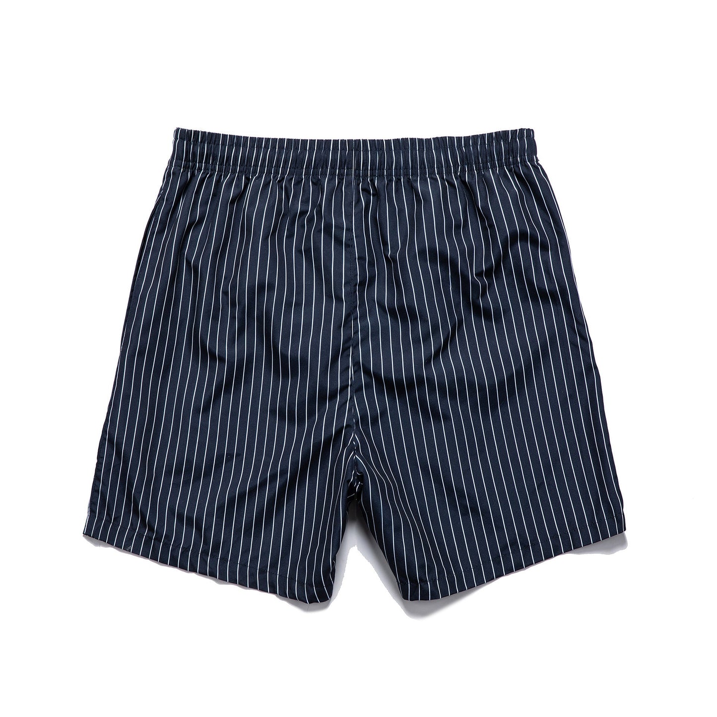 Men's Striped Casual Beach Shorts with Drawstring – Relaxed Fit Summer Swimwear