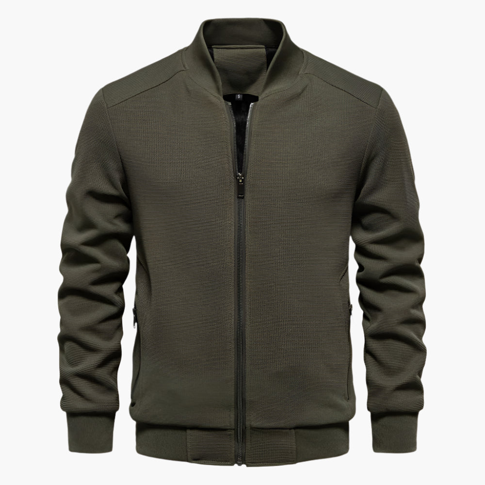 Men's Casual Bomber Jacket – Lightweight Stylish Everyday Outerwear