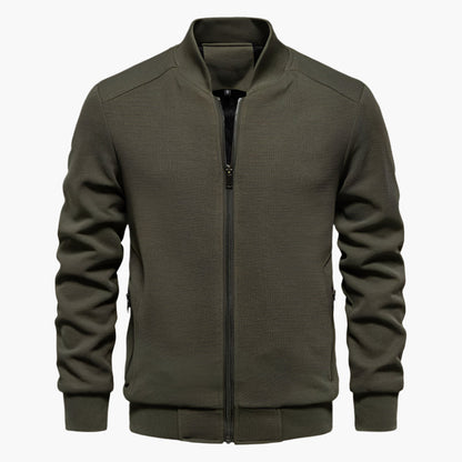 Men's Casual Bomber Jacket – Lightweight Stylish Everyday Outerwear