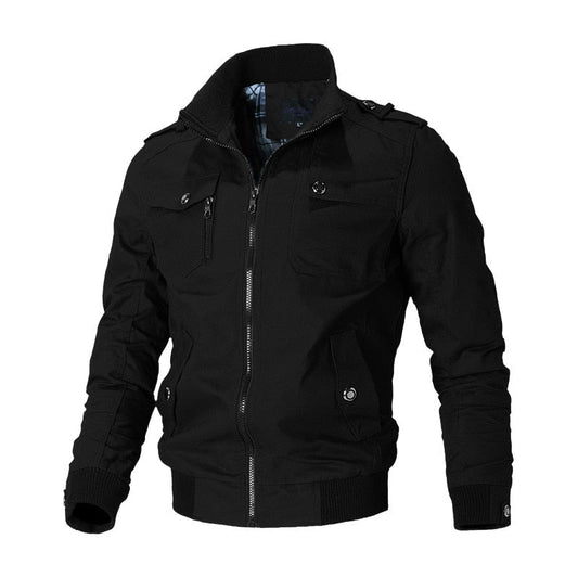 Men's Classic Bomber Jacket – Stylish Lightweight Casual Outerwear