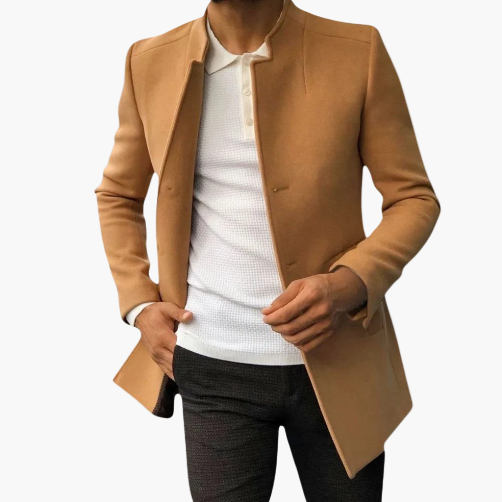 Men's Classic Tailored Spring Jacket – Versatile Everyday Style for Modern Elegance