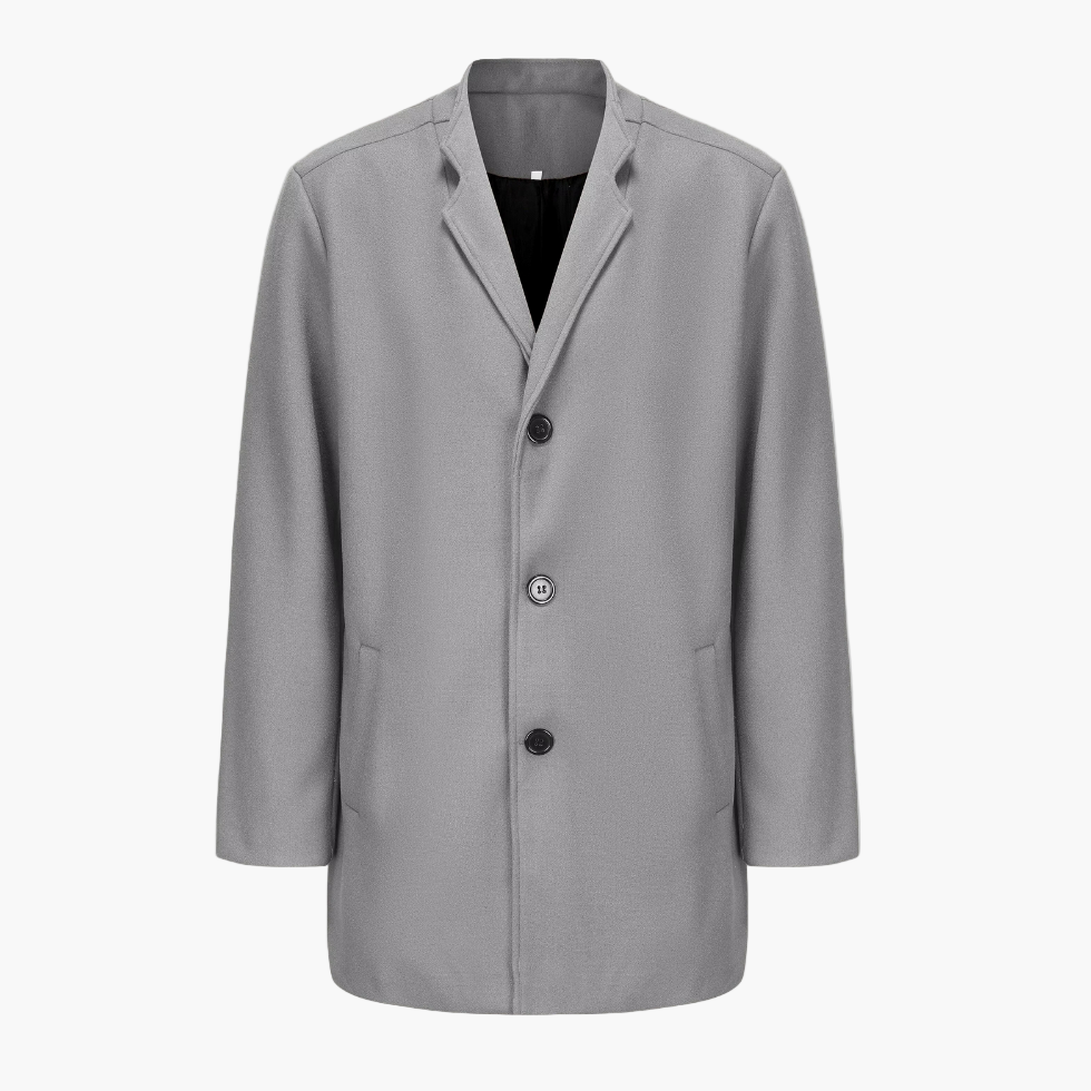 Men's Classic Tailored Spring Jacket – Versatile Everyday Style for Modern Elegance