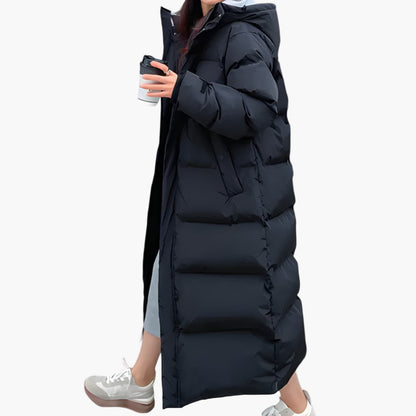 Women's Long Waterproof Puffer Parka Winter Jacket Insulated Hooded Coat