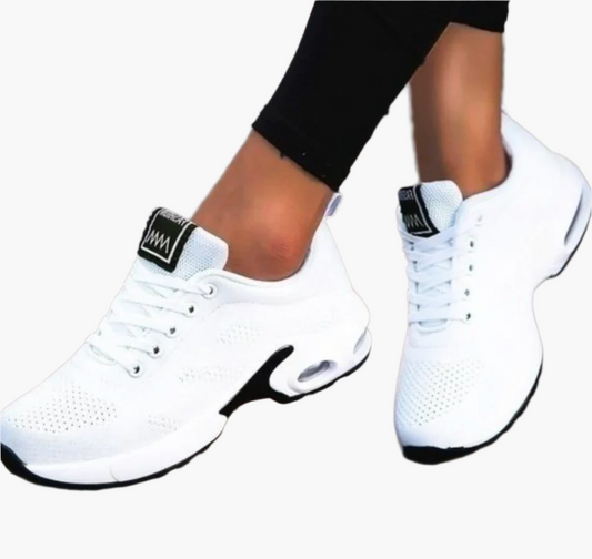 Women's Orthopedic Walking Sneakers - Trendy Comfort Athletic Shoes for Everyday Wear
