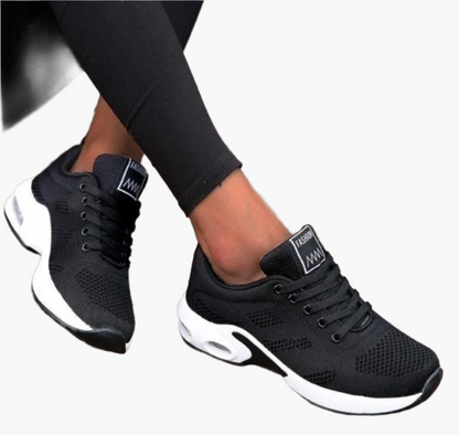 Women's Orthopedic Walking Sneakers - Trendy Comfort Athletic Shoes for Everyday Wear