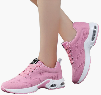 Women's Orthopedic Walking Sneakers - Trendy Comfort Athletic Shoes for Everyday Wear