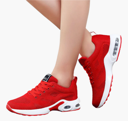 Women's Orthopedic Walking Sneakers - Trendy Comfort Athletic Shoes for Everyday Wear