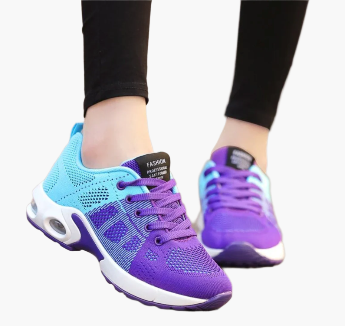 Women's Orthopedic Walking Sneakers - Trendy Comfort Athletic Shoes for Everyday Wear