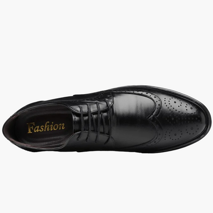 Men's Classic Oxford Brogue Dress Shoes for Formal and Business Wear
