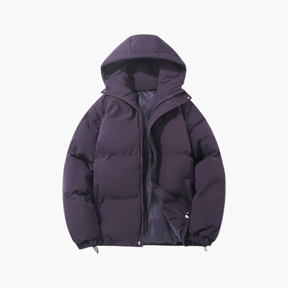 Men's Classic Winter Puffer Parka Jacket with Hood – Urban Casual Outdoor Warmth