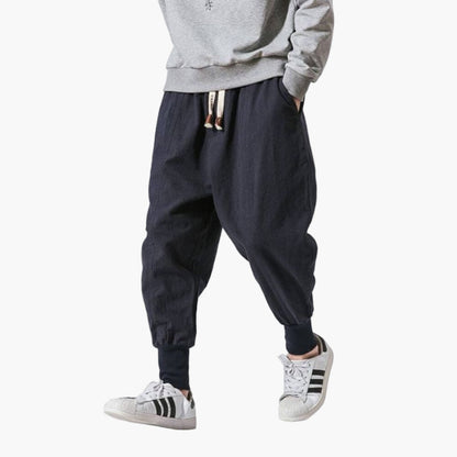 Men's Casual Harem Pants Relaxed Fit Everyday Comfort Style