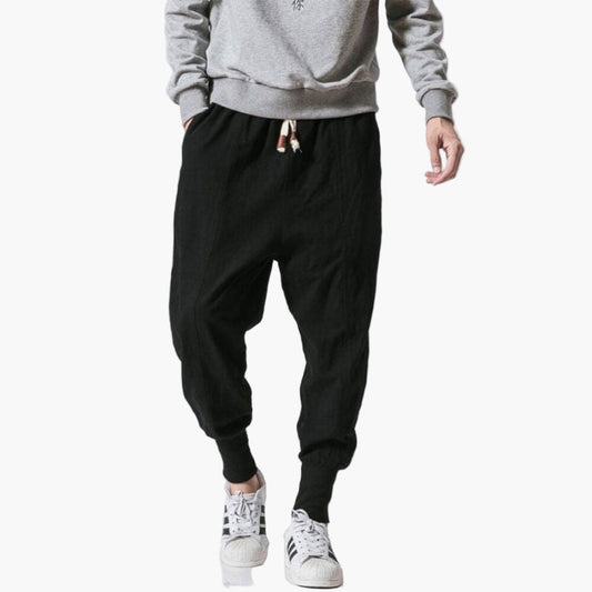 Men's Casual Harem Pants Relaxed Fit Everyday Comfort Style