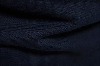 Men's Classic Quarter-Zip Striped Knit Sweater – Modern Casual Business Pullover