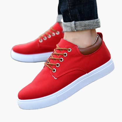 Men's Casual Canvas Sneakers – Versatile Everyday Comfort Shoes