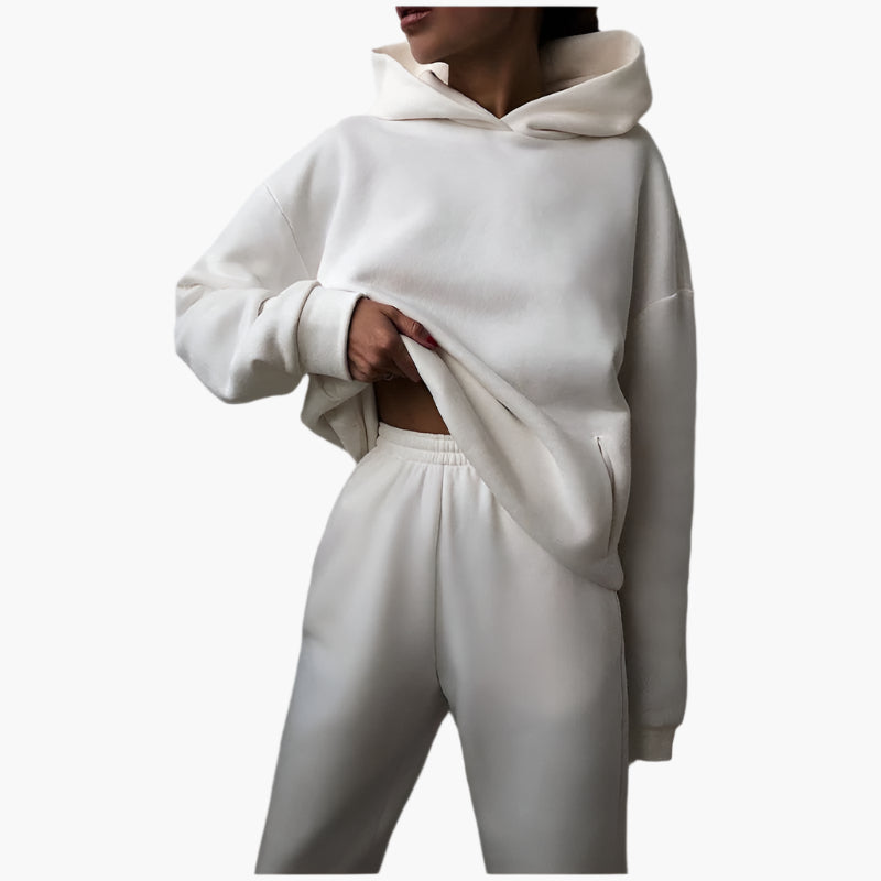 Women's Oversized Hoodie and Jogger Lounge Set – Cozy Relaxed Fit Loungewear