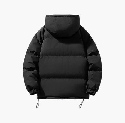 Men's Classic Winter Puffer Parka Jacket with Hood – Urban Casual Outdoor Warmth