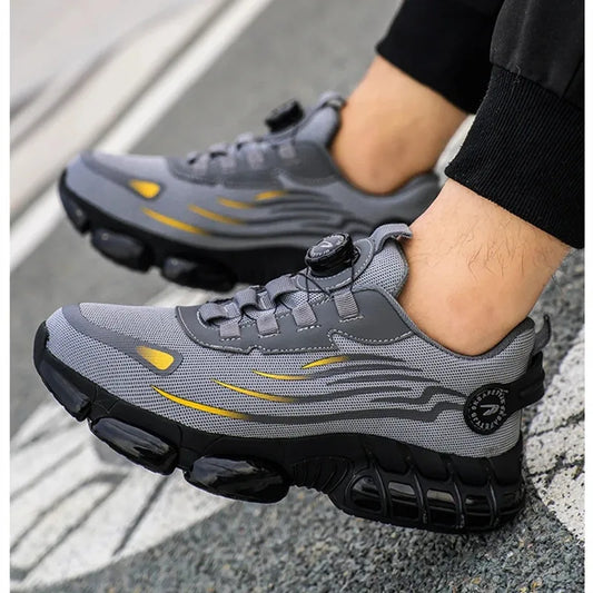 Men's Comfort Athletic Walking Sneakers – Ergonomic Support & Breathable Design