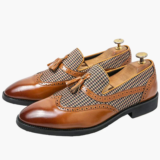 Men's Classic Tassel Loafers for Business and Formal Wear