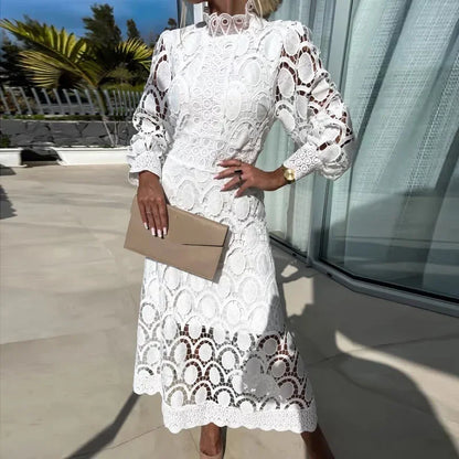 Women's Chic Midi Dress – Elegant Gala, Party & Bridesmaid Style