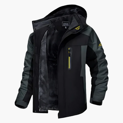 Men's Outdoor Winter Jacket – Waterproof, Warm, Casual Style for Cold Weather